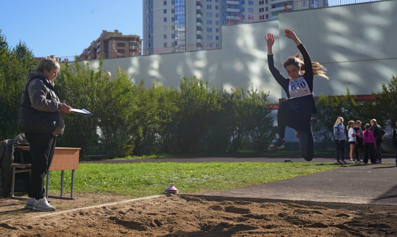 Старт районному этапу Всероссийских соревнований школьников "Президентские спортивные игры"